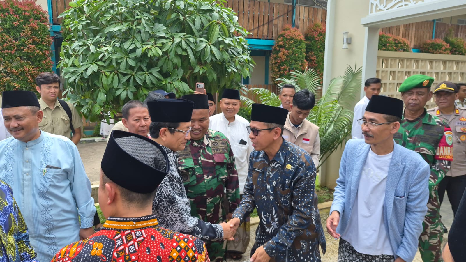H. Suparwoto, M.Pd. bersama Menag, Prof. Nasaruddin Umar